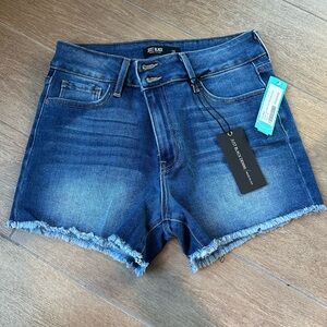 Just Black Women's Blue Denim Shorts
